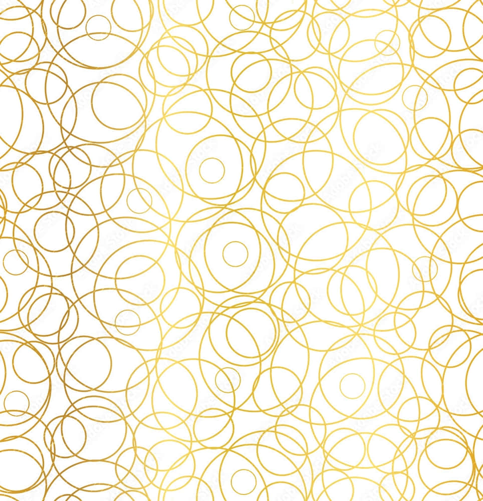 Shine bright with an elegant gold background.