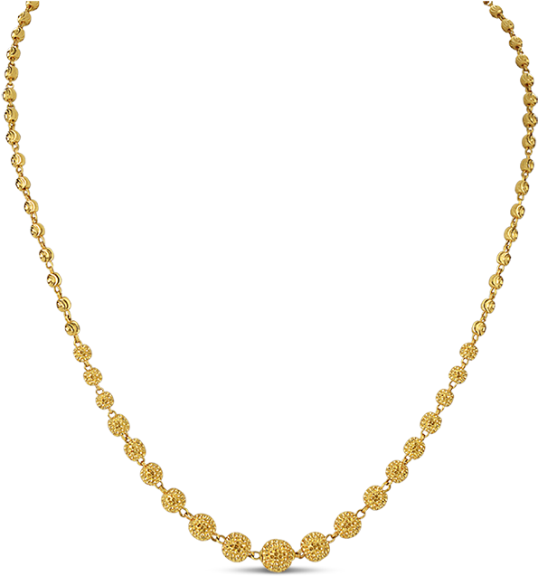 Download Elegant Gold Necklace Design | Wallpapers.com