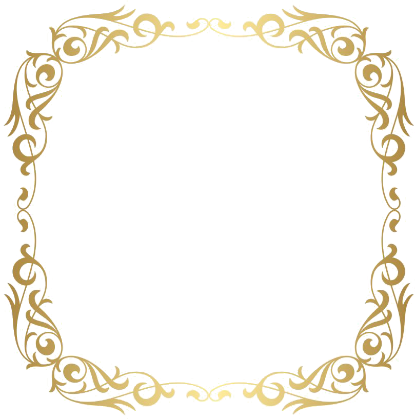 Download Elegant Golden Scrollwork Frame | Wallpapers.com