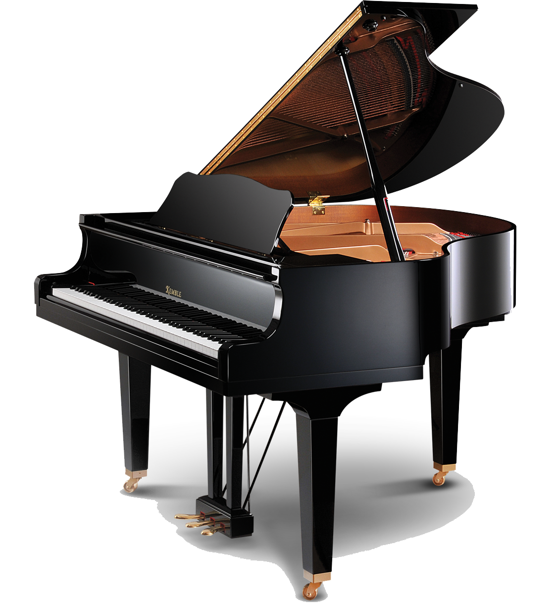 Elegant Grand Piano PNG