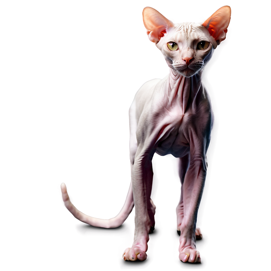 Elegant Hairless Cat Png 59 PNG