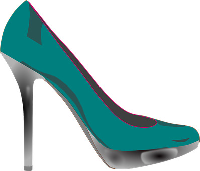 Elegant High Heel Shoe PNG