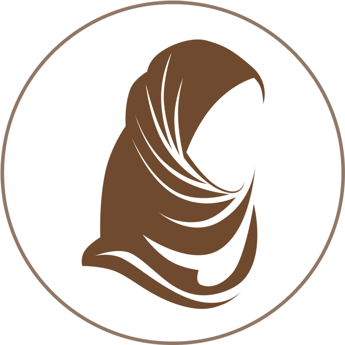 Elegant Hijab Icon PNG