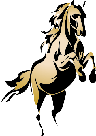 Elegant Horse Logo Design PNG