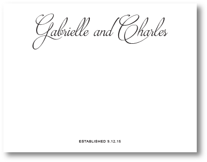 Elegant Invitation Template Gabrielle Charles PNG