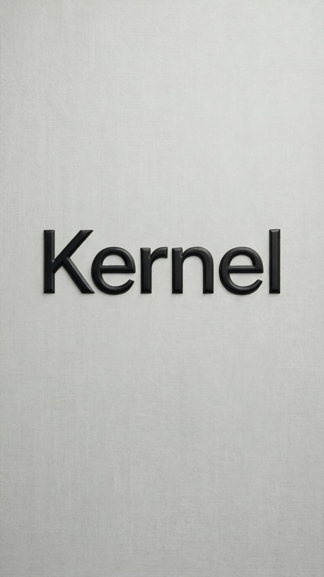 Tipografia Elegante Kernel Papéis de Parede