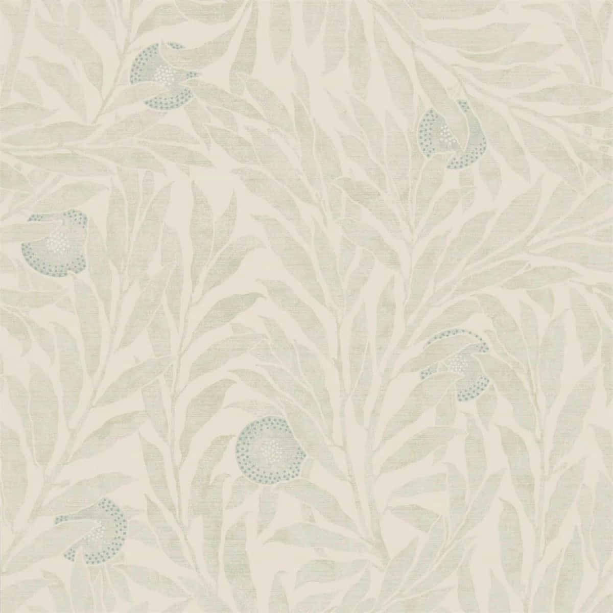 Elegant Leaf Pattern Texture Wallpaper