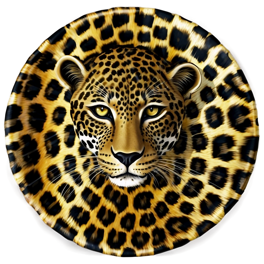 Elegant Leopard Pattern Png 22 PNG