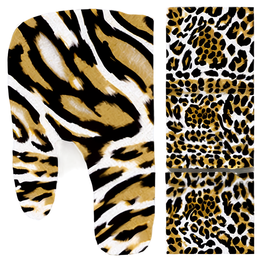 Elegant Leopard Print Png 05212024 PNG