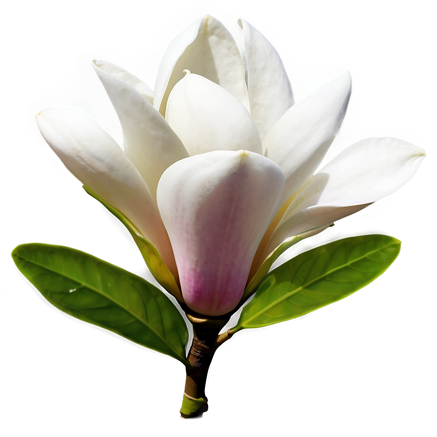 Elegant Magnolia Flower Png 6 PNG