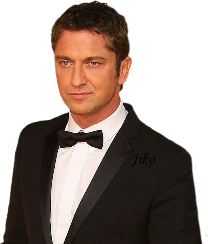 Elegant Manin Black Tuxedo PNG