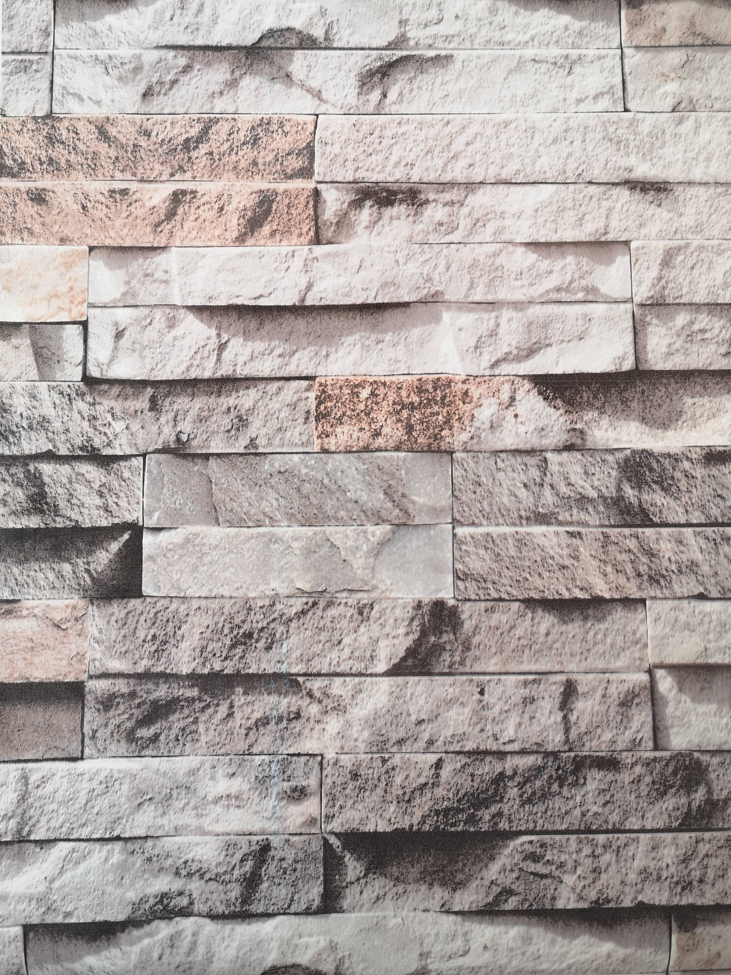 Elegant Marble Brick Texture Wallpaper
