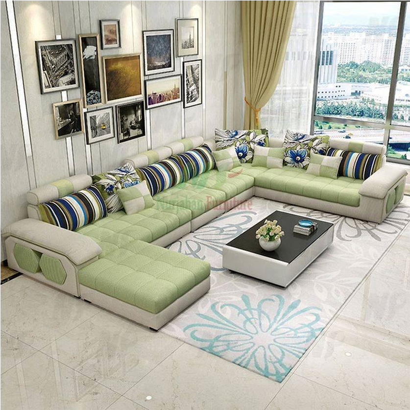 Elegant Modern Living Room Interior Design PNG