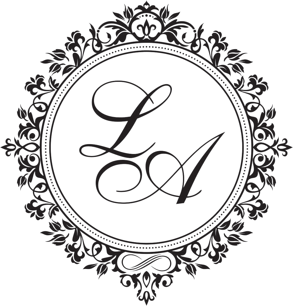Elegant Monogram Wedding Logo PNG