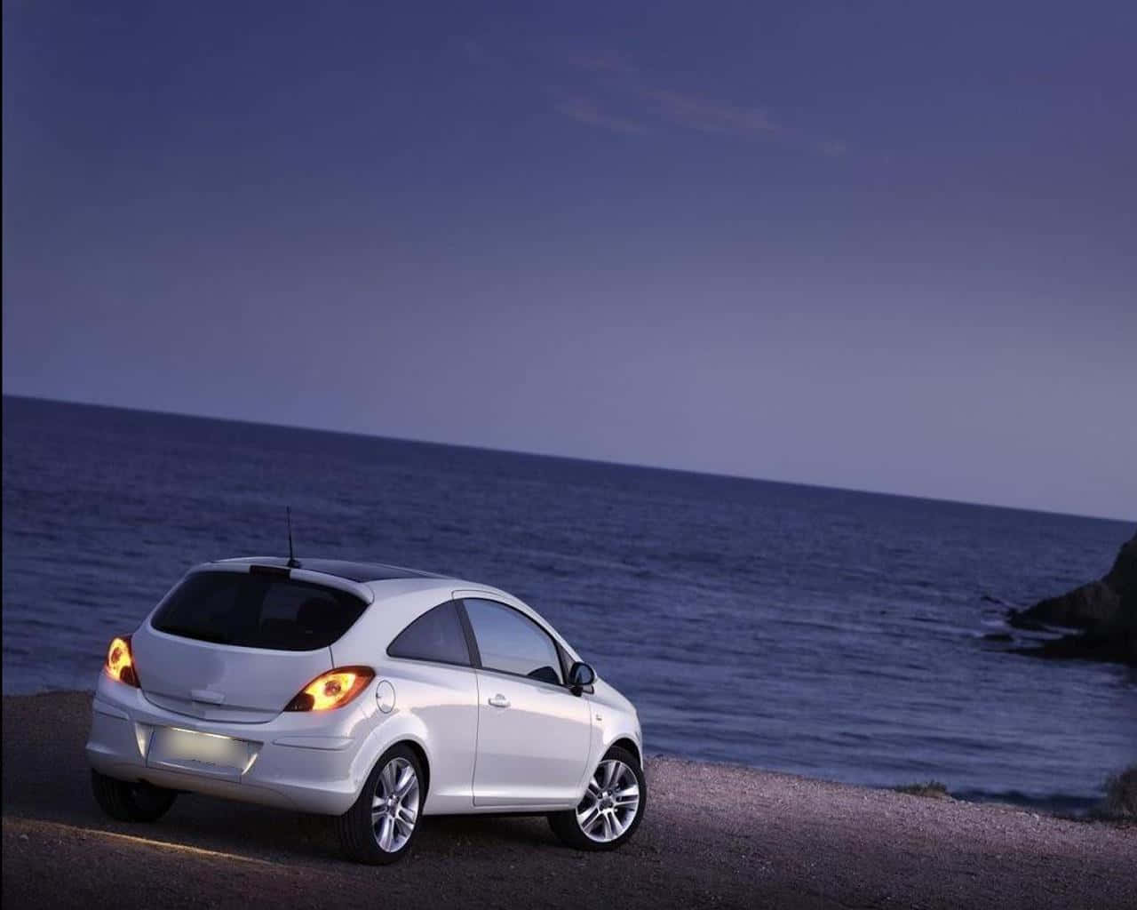 Elegant Opel Corsa In Stellar Condition Wallpaper