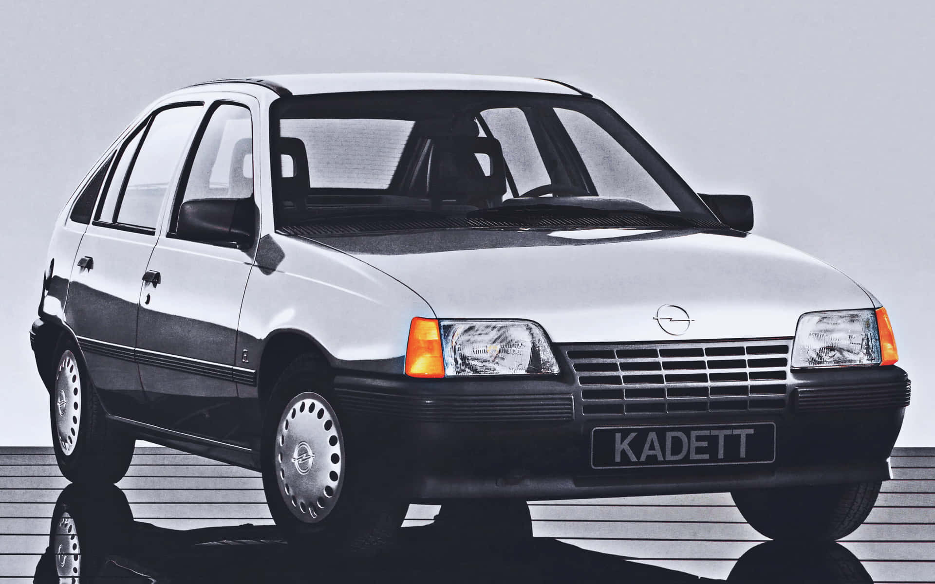 Elegant Opel Kadett In Pristine Condition Wallpaper
