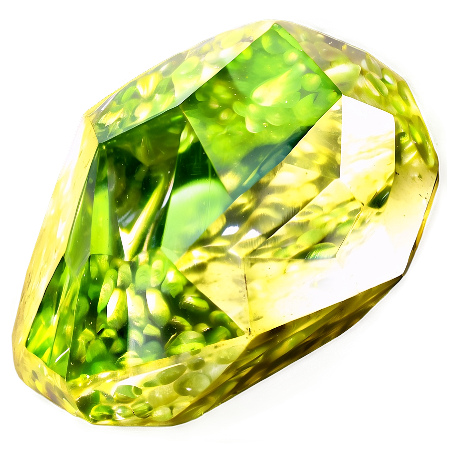 Elegant Peridot Gem Png 32 PNG