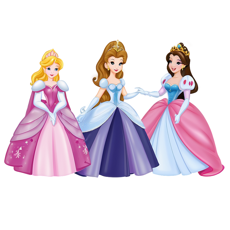 Elegant Princesses Png 06242024 PNG