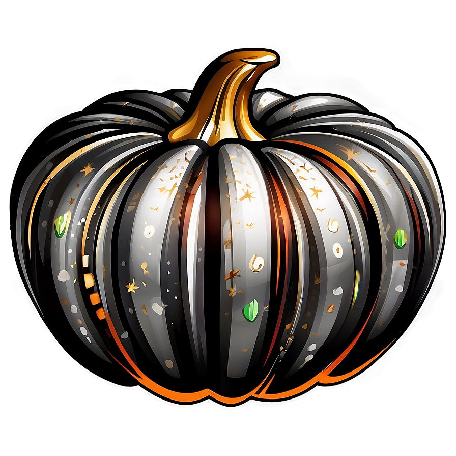 Elegant Pumpkin Design Png Foq47 PNG