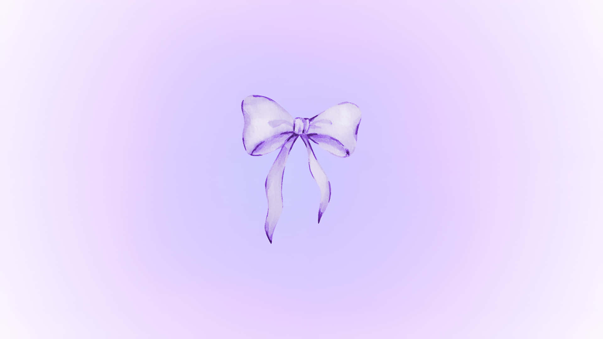 Elegant Lilla Estetisk Sløyfe Bakgrunnsbildet