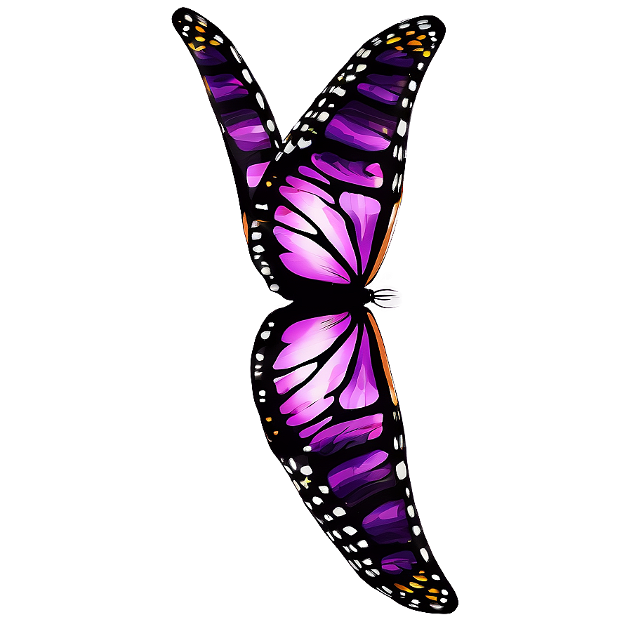 Elegant Purple Butterfly Png Tpi PNG