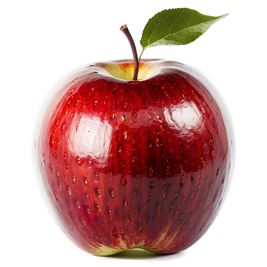 Elegant Red Apple Png Xgl PNG