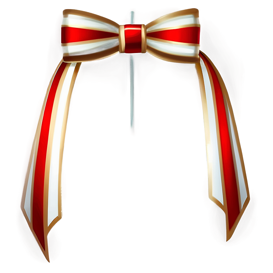 Elegant Red Bow Png Krx65 PNG