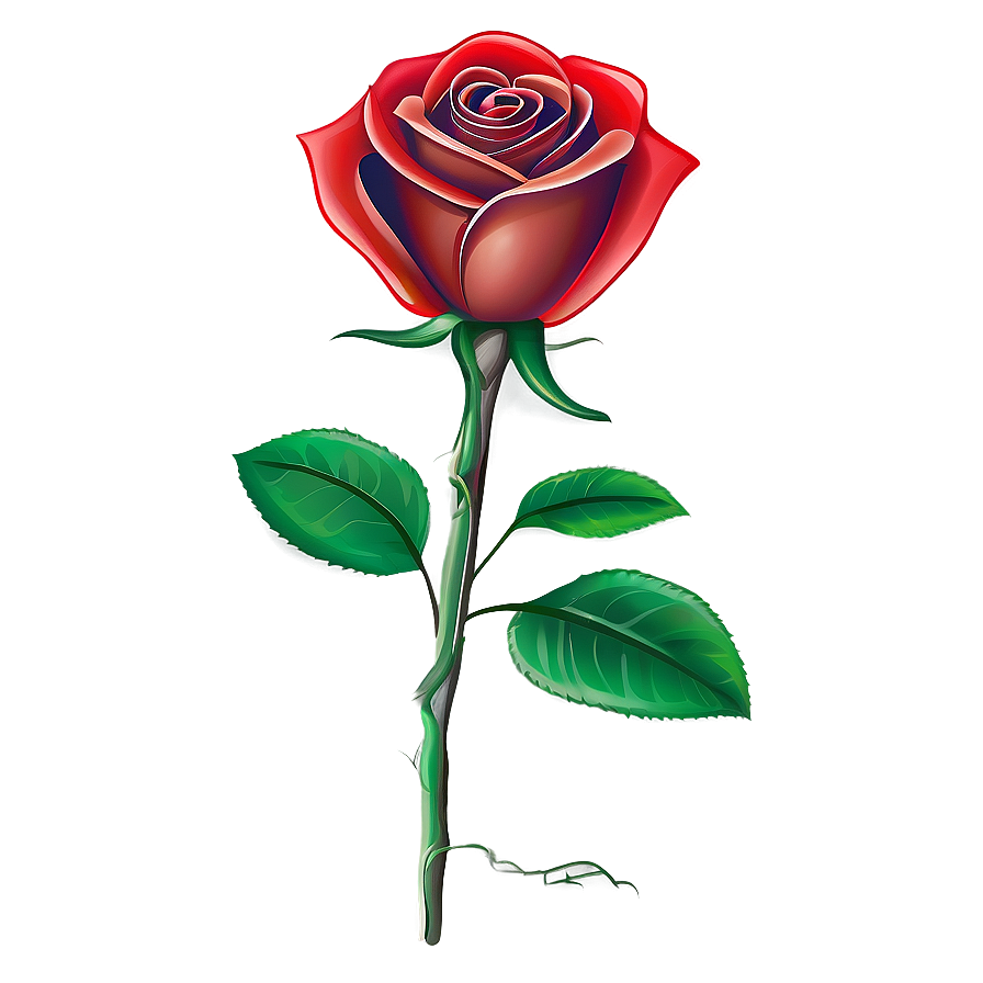 Download Elegant Red Rose Png Jwx54 | Wallpapers.com