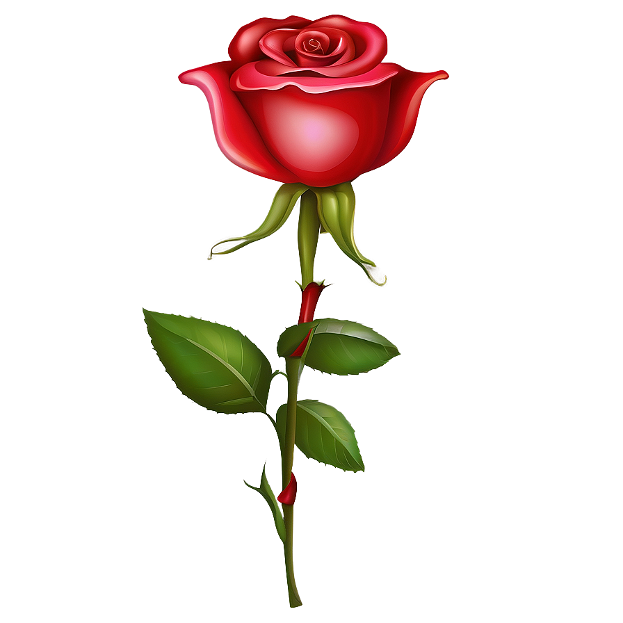 Elegant Rose Clipart Png 96 PNG