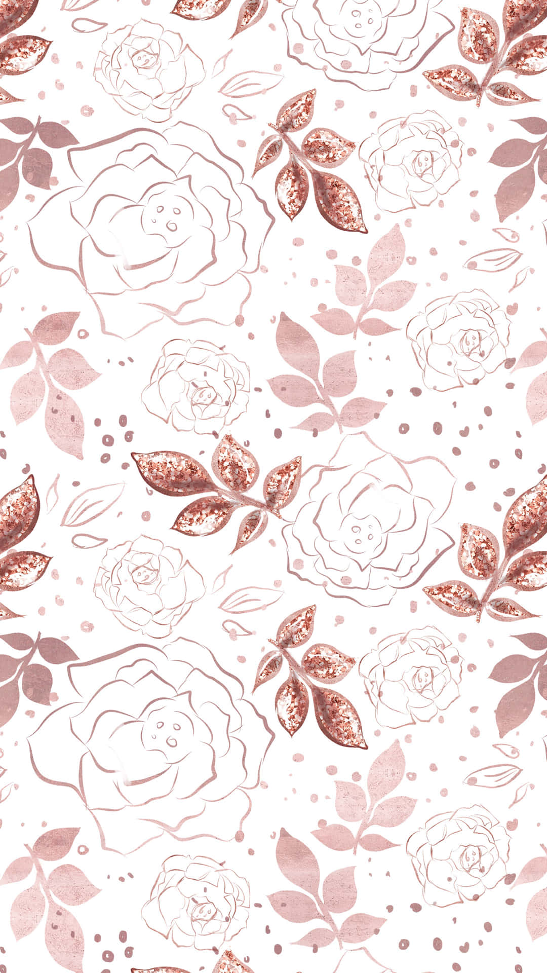 Elegant Rose Gold Gradient As Your Background