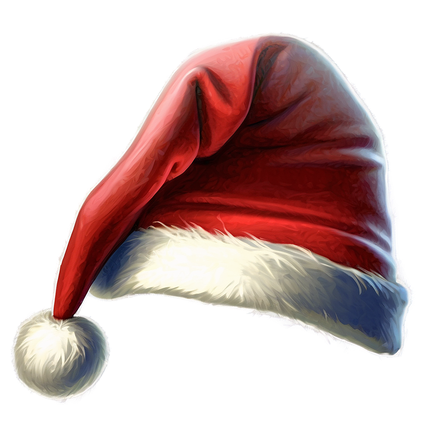 Elegant Santa Hat Version Png Wbm25 PNG