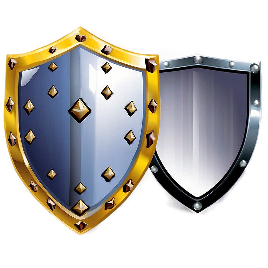 Elegant Shield Vector Creation Png Esn PNG