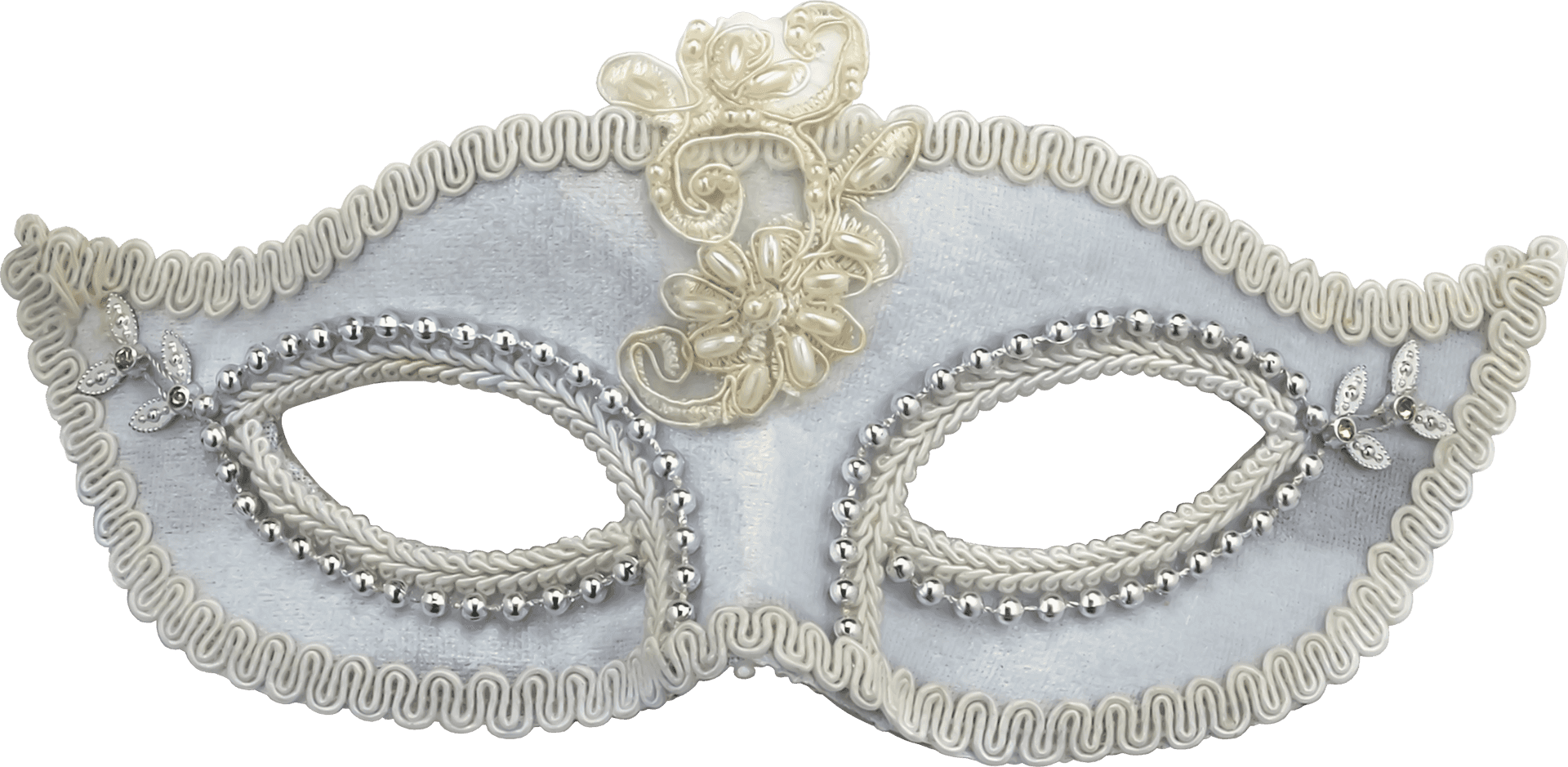 Download Elegant Silver Masquerade Mask | Wallpapers.com