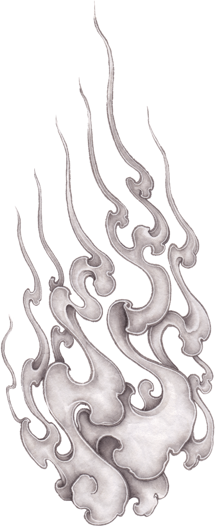 Elegant Smoke Clouds Illustration PNG