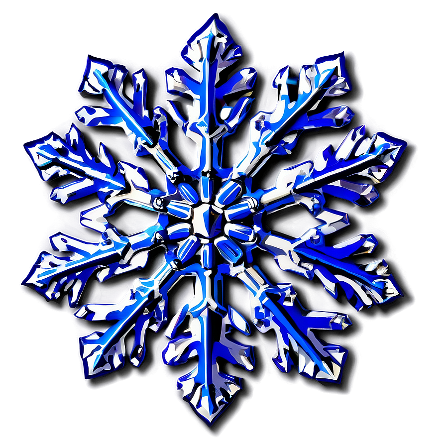 Elegant Snowflake Emblem Png Iqs71 PNG