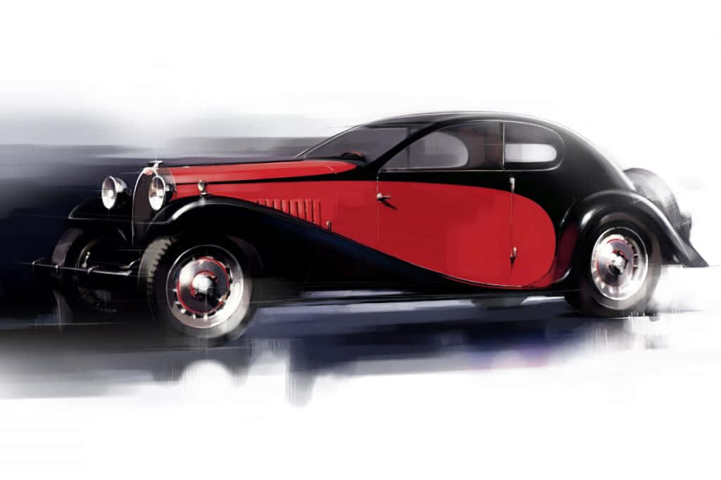 Elegant Sofistikering - Bugatti Type 41 Royale Bakgrunnsbildet