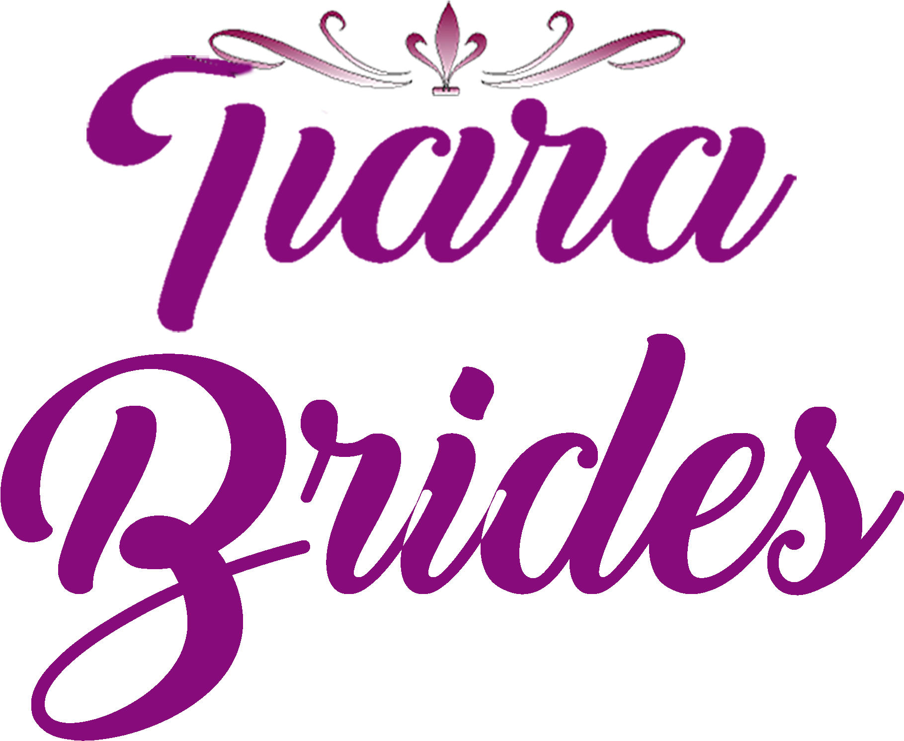 Elegant Tiara Brides Logo PNG