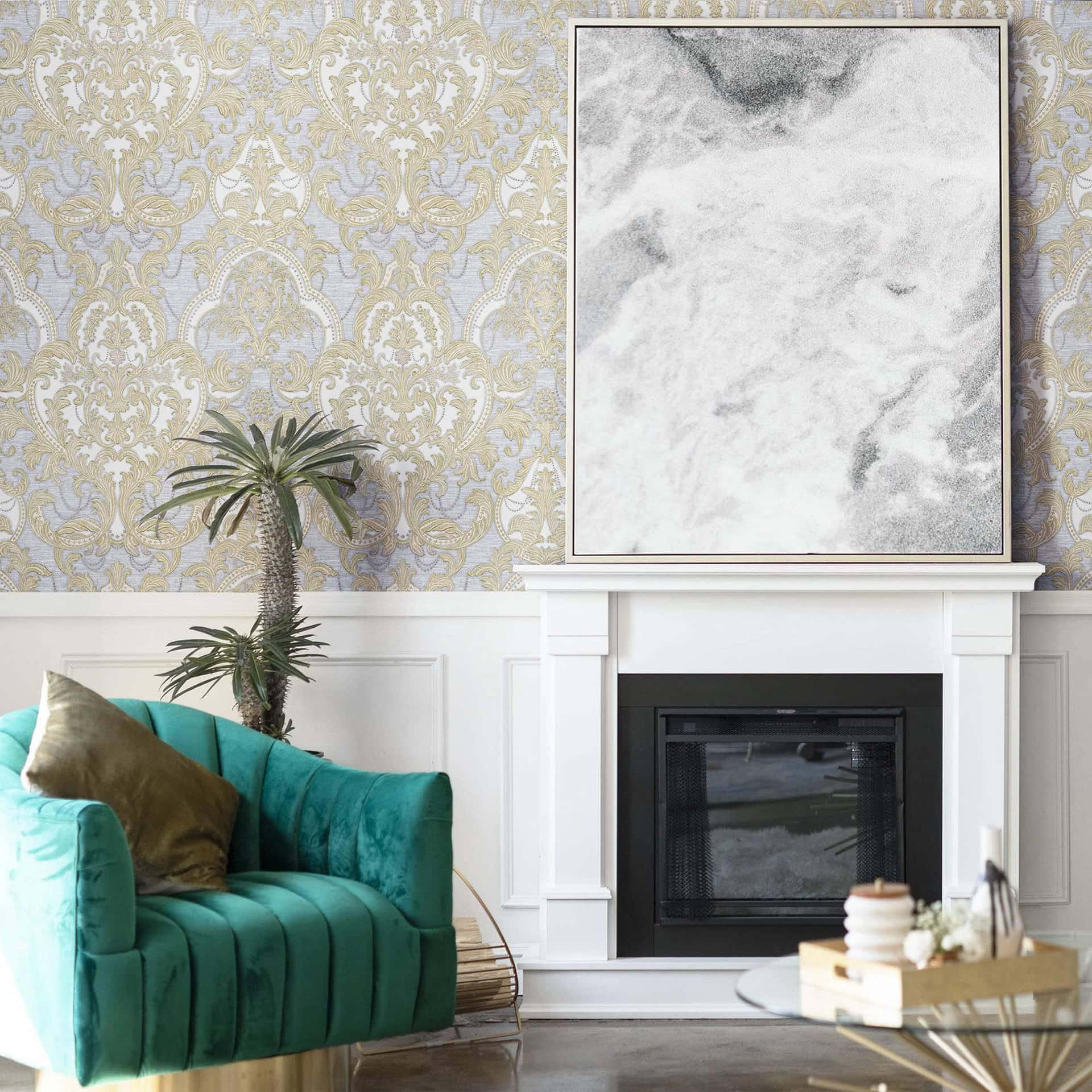 Elegant Vanilla Aesthetic Room Decor Wallpaper
