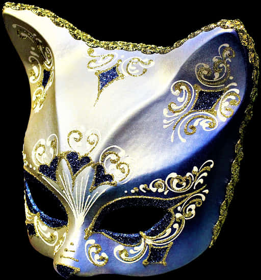 Elegant Venetian Mask Design PNG