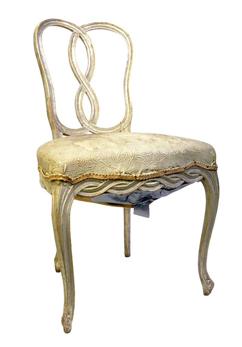 Elegant Vintage Chair Design PNG