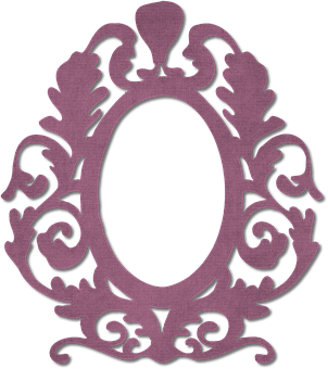 Elegant Vintage Frame Design PNG