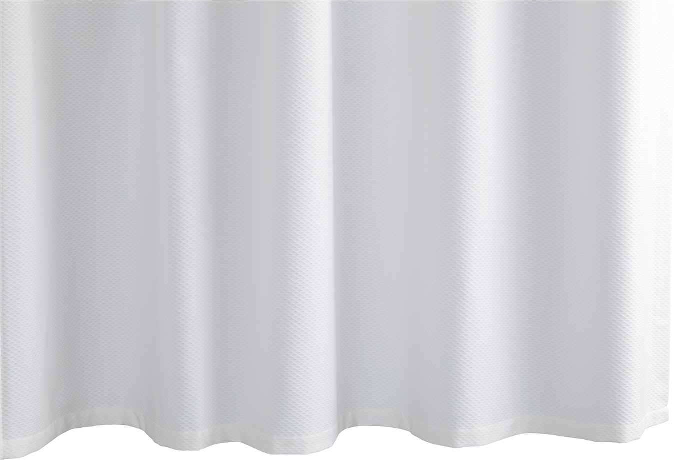 Elegant White Curtain Texture PNG