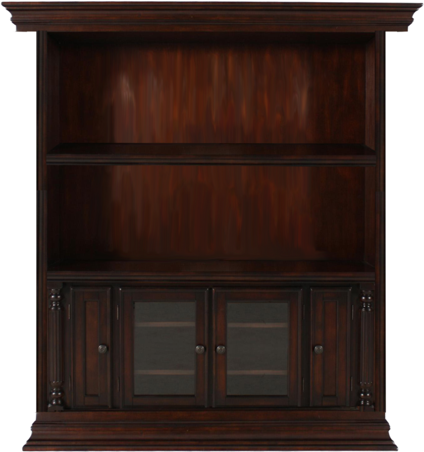 Elegant Wooden Cupboard Closet PNG