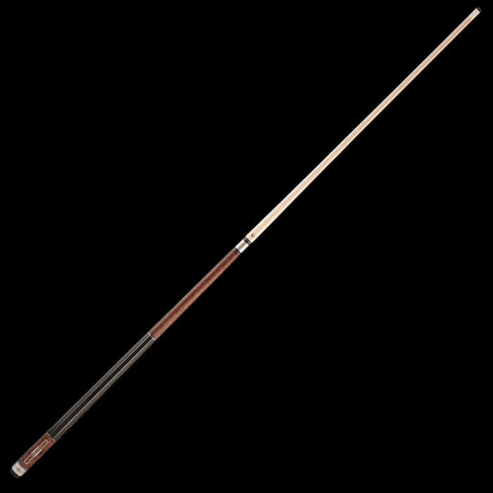 Elegant Wooden Walking Stick PNG