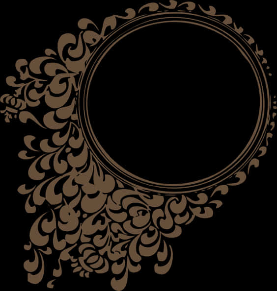 Elegant_ Floral_ Wedding_ Frame_ Design PNG