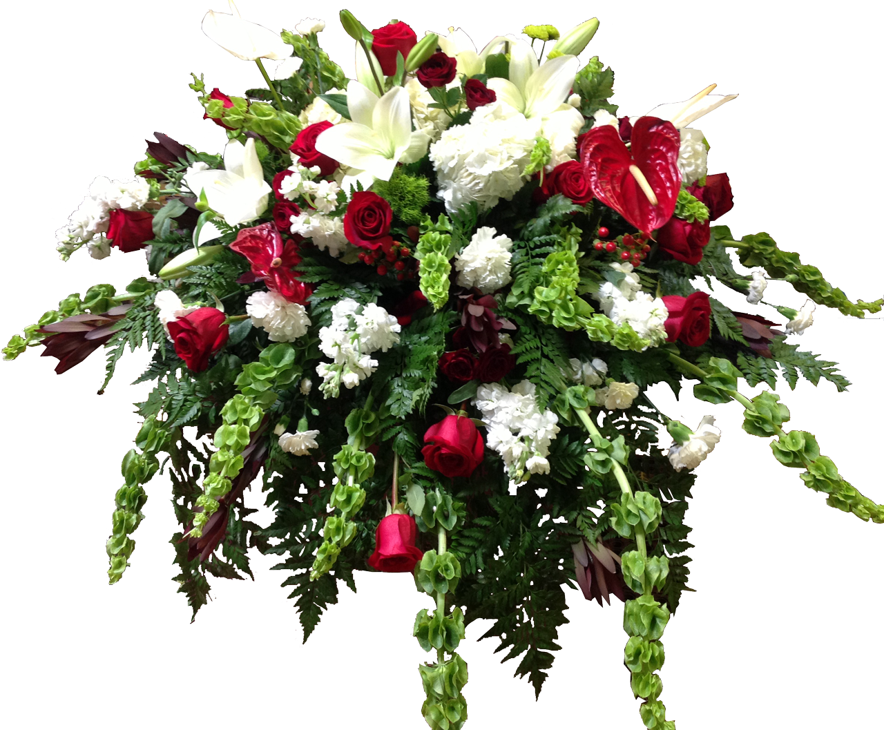 Elegant_ Funeral_ Flower_ Arrangement PNG