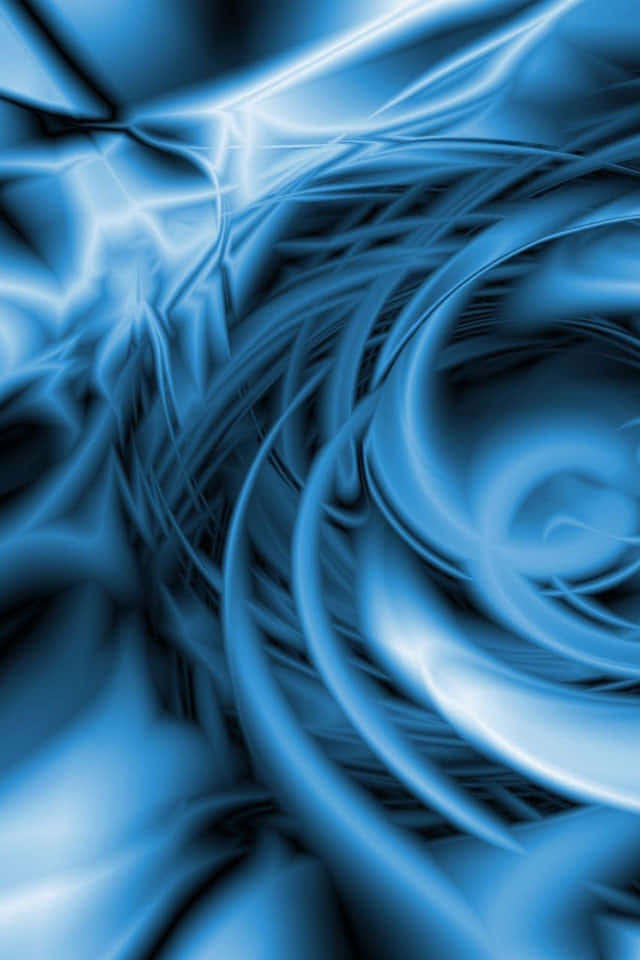 Elegantefondo Abstracto En Azul Y Plata