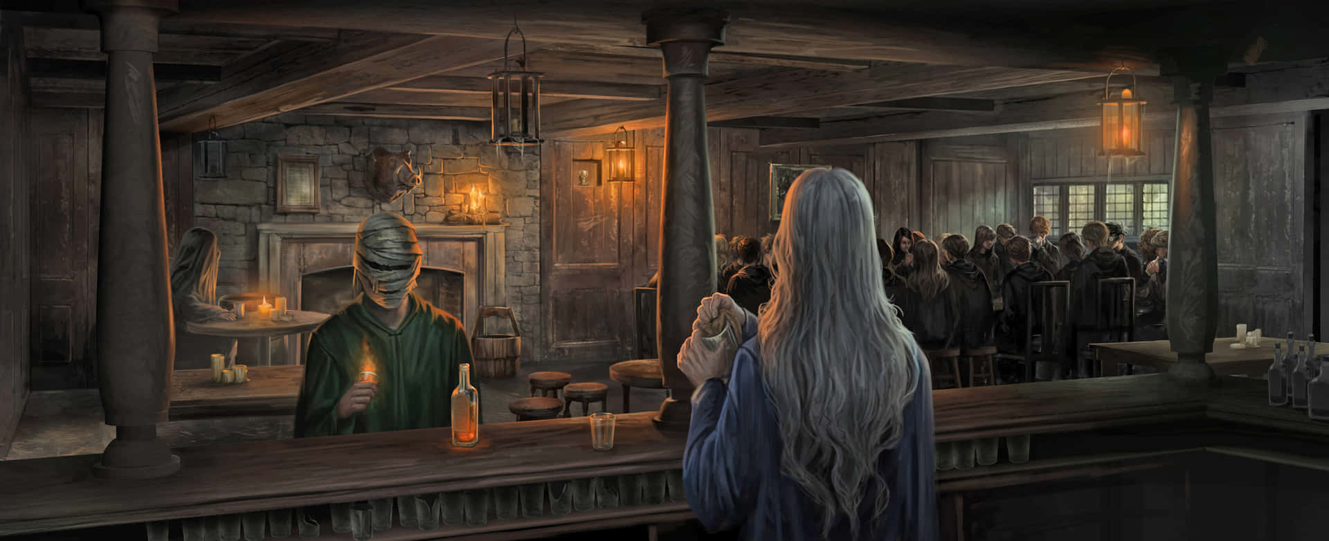 Elejército De Dumbledore Reunido Y Listo Para La Batalla Fondo de pantalla