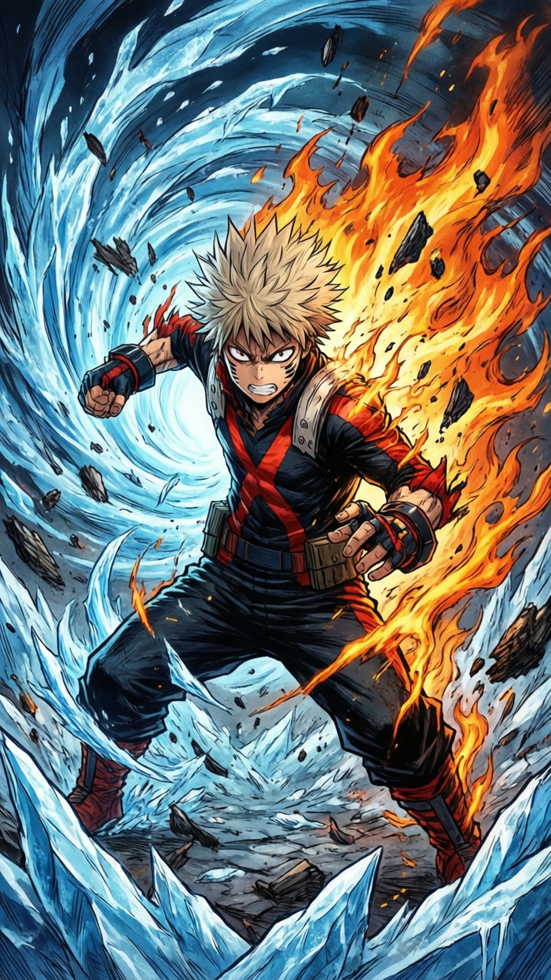 Elemental Vortex Battle Fonds d'écran