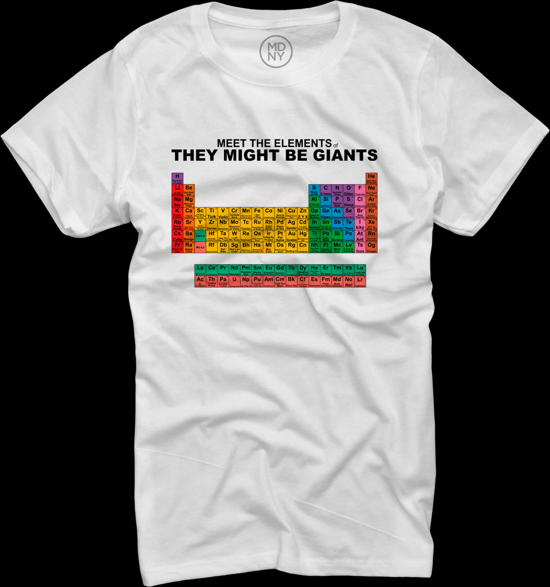 Elements Graphic White Shirt PNG